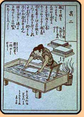 Los chinos inventaron el papel