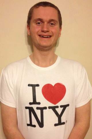 J'ai joué du tuba à New York.