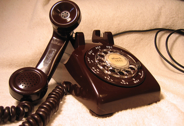 a phone call from an old friend