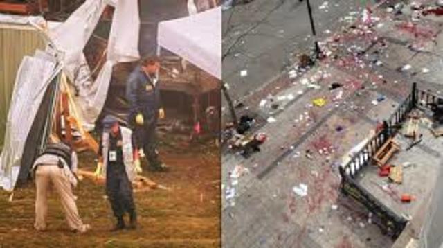 Bomb explodes at the Olympic Park