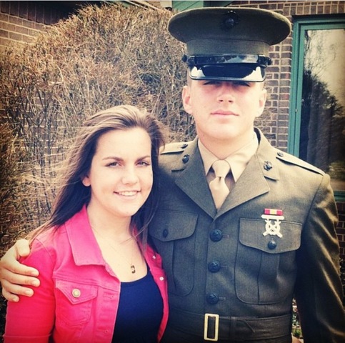 Mon frère est allé dans les Marines