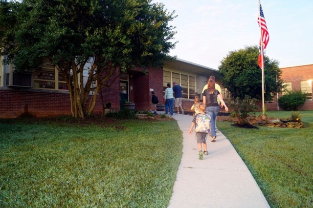 Premier jour d'école maternelle