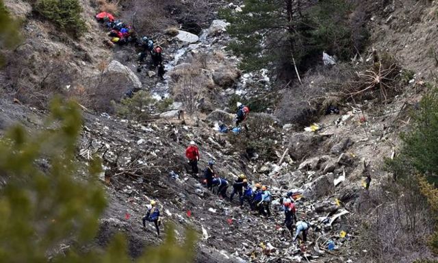 Germanwings Plane crashes in French Alps