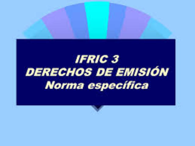 Publicación de algunas IFRIC