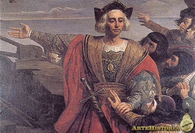 Colón divisa tierra