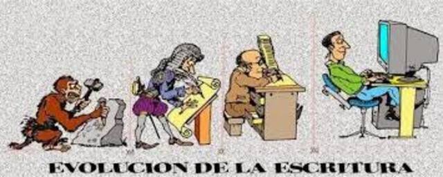 EVOLUCIÓN DE LA ESCRITURA