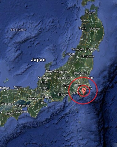 Near the East Coast of Honshu, Japan 9.0