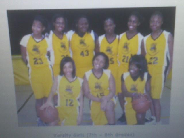 I made the varsity girls basketball team