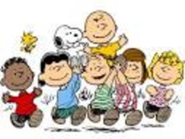 1st Peanuts Cartoon Strip
