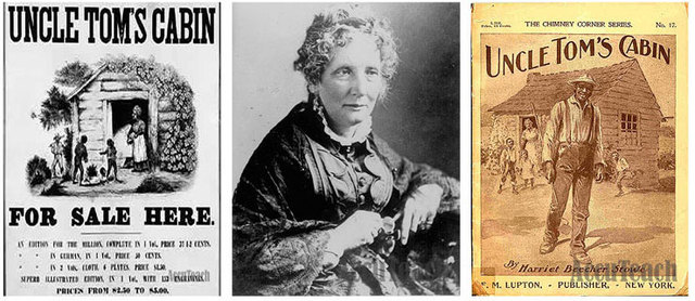 Harriet Beecher Stowe - "Uncle Tom's Cabin"