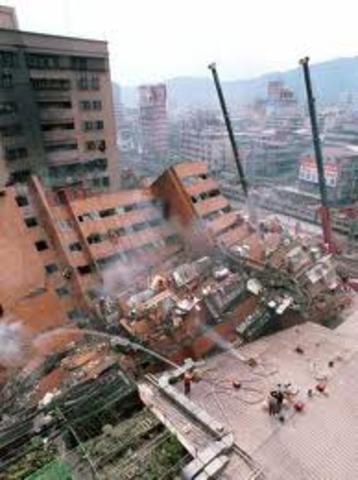 7.7 Earthquake in Taiwan.