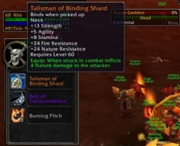 First Legendary Item