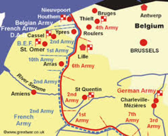 Fighting continues on the Western Front