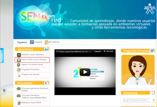 EXPLORACIÓN CURSOS DEL SENA VIRTUAL