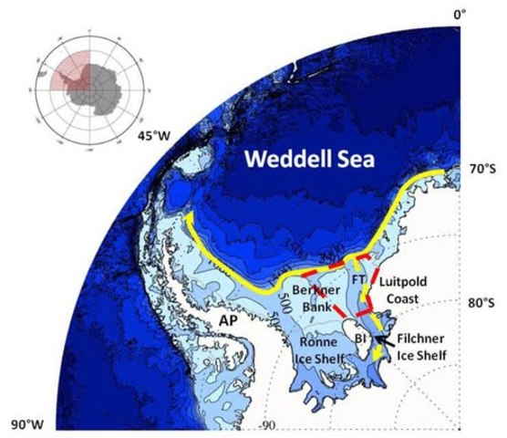 Discovery of the Wedell sea