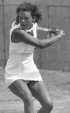 Evonne Goolagong wins her first Wimbledon Tennis Championship