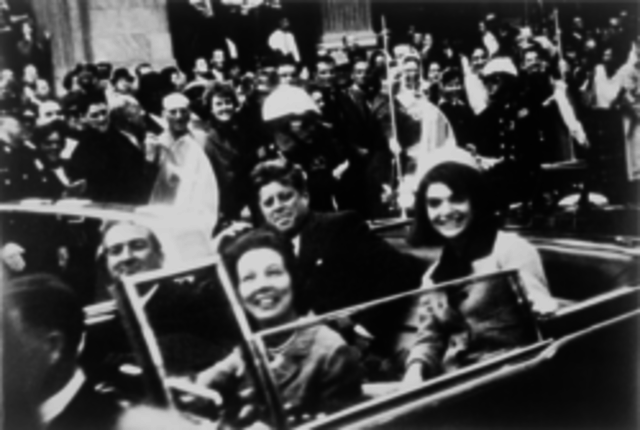 John F. Kennedy is assassinated