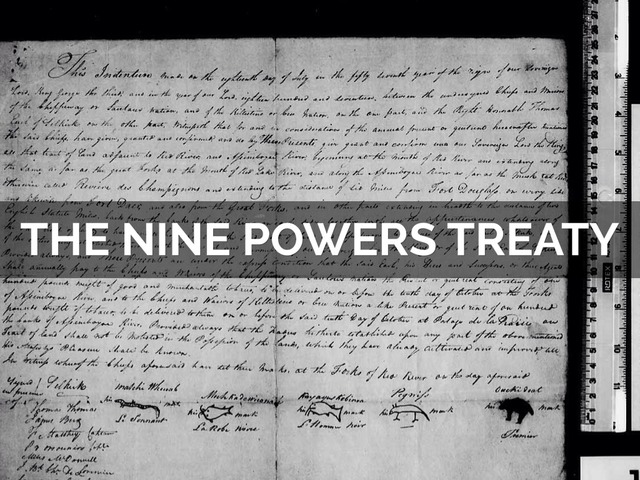 Nine Power Treaty