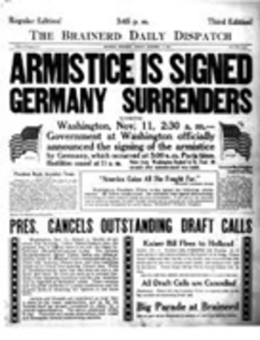 Armistice with Germany