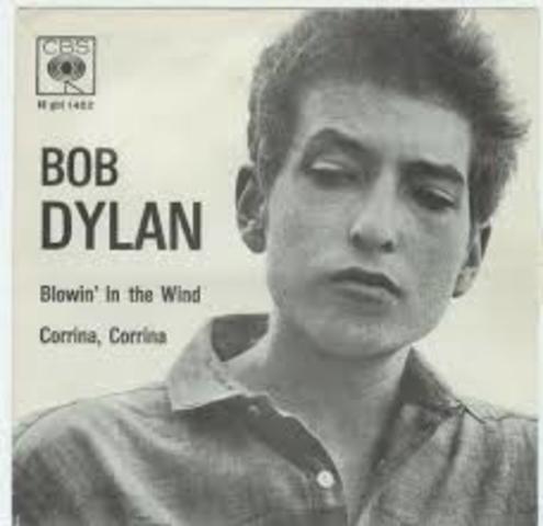 Bob Dylan Releases "Blowing In The Wind"