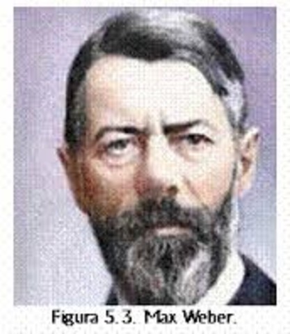 Max Weber: Sociólogo alemán nacido en 1864, en Erfurt, Turingia.