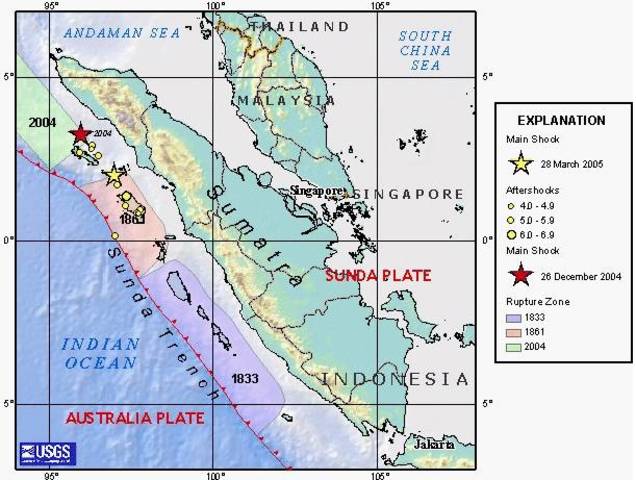 The earthquake in Sumatra