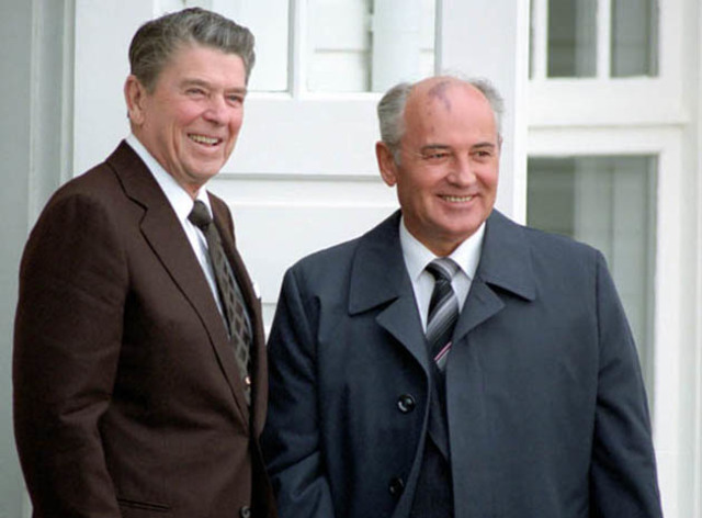 Reagan and Gorbachev Meet