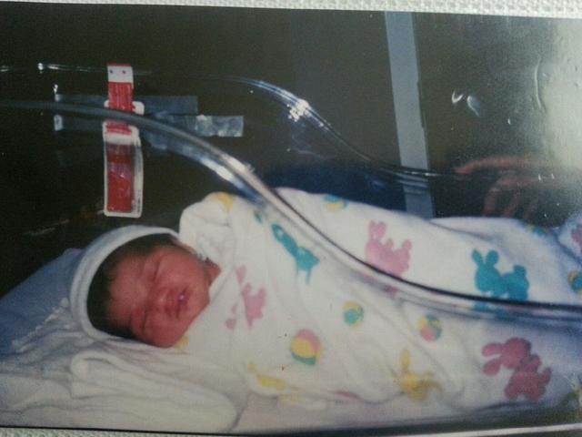 Baby Ari was born