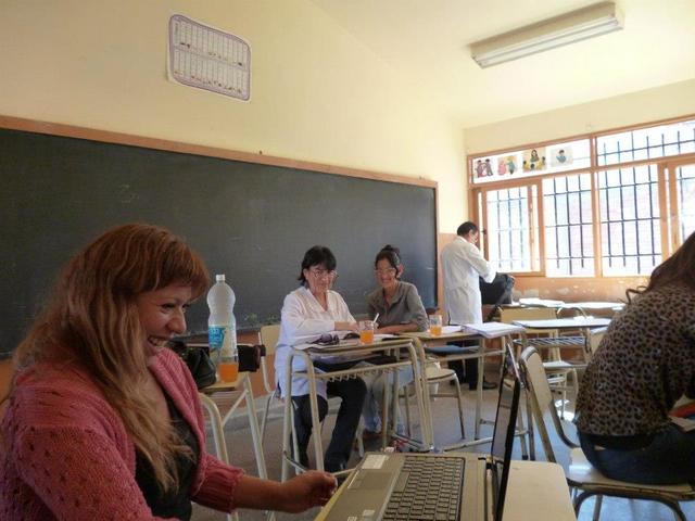 El uso de la notebook se hace intensivo ya sea en el trabajo con los estudiantes, como en las jornadas pedagógicas