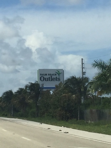 Commercialization- Palm Beach Outlets