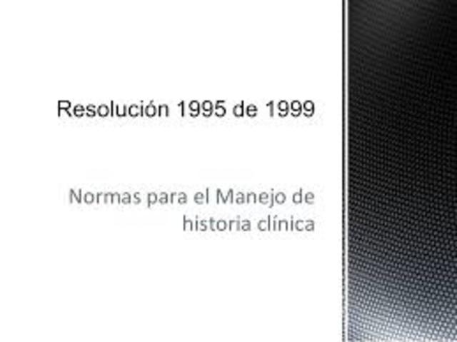 RESOLUCION 1995 DE 1999