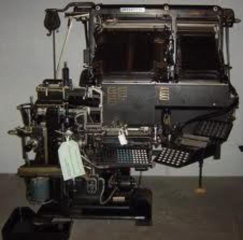 Maquina de Fotocomposición