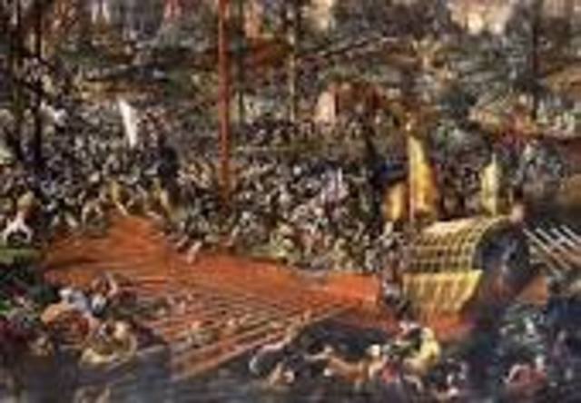 La batalla de Lepanto