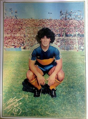 In 1981 I make concrete his transfer to Boca Jr