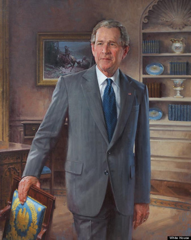 George W. Bush leaves office