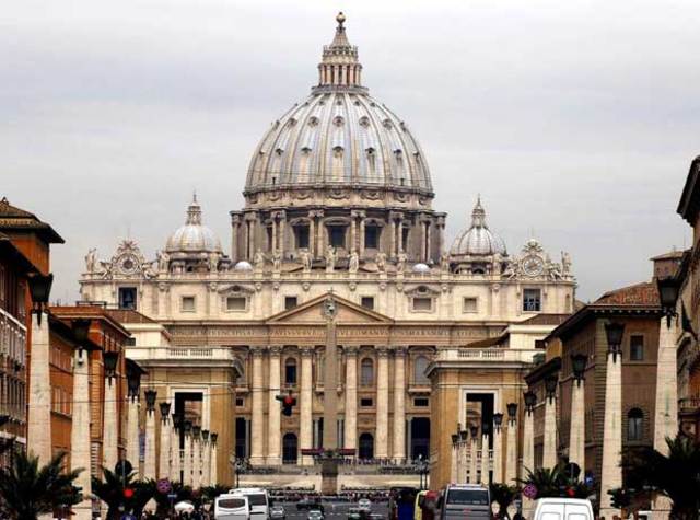 The Catholic church helps out