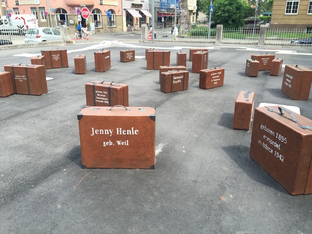 Exploring Ludiwgsburg- Jewish Synagogue Memorial