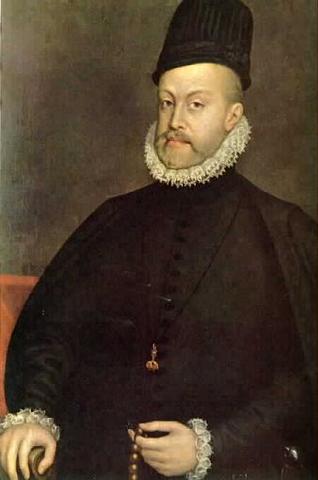 Felipe II became ruler of the largest empire of its time