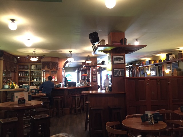 Dinner was held at an Irish Pub- Made me miss Ireland
