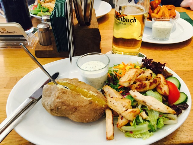 Last full meal in Germany