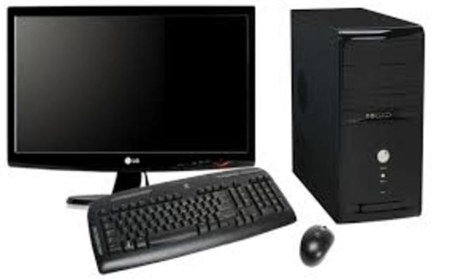 MI primer computadora de color negro! :D