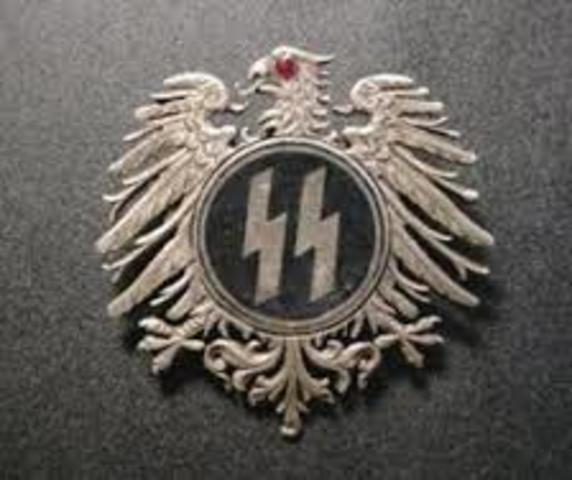 The  Schutzstaffel was created