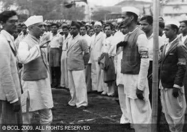 Jawaharlal Nehru entered the movement
