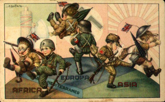 Defeat of Germany and Japan