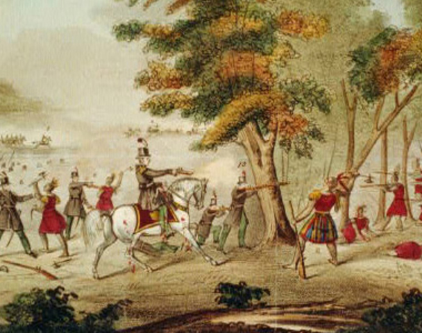 The Battle of Thames River