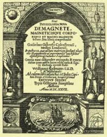 WILLIAM GILBERT PUBLICA DE MAGNETE