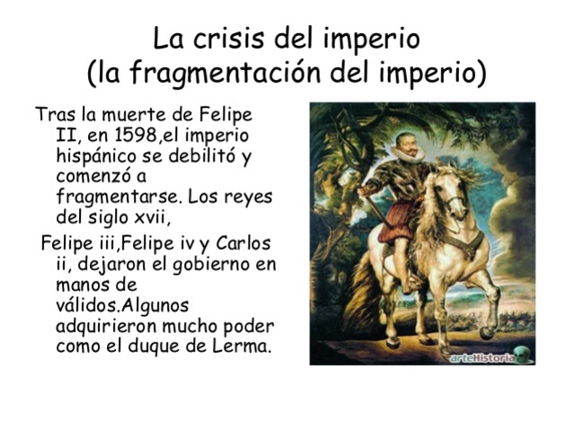 LA CRISIS DEL IMPERIO