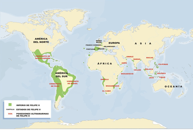 Países Bajos se sublevaron contra el dominio español.