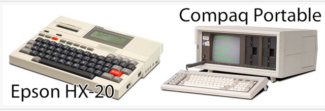 HX-2.0 y la COMPAQ PORTABLE