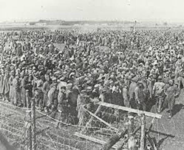 Soviets liberate the first concentration camp